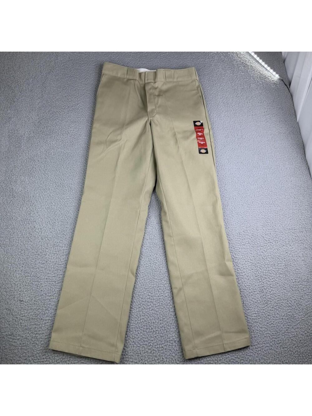 Dickies 874 The Original Work Pants (lot of 2) Original Fit Khaki Size 32x32 NWT - Picture 3 of 15